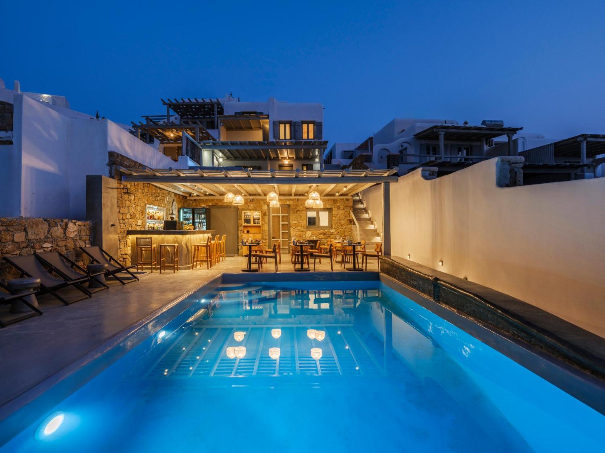 The Mykonist Merchia Beach Villas & Suites Экстерьер фото