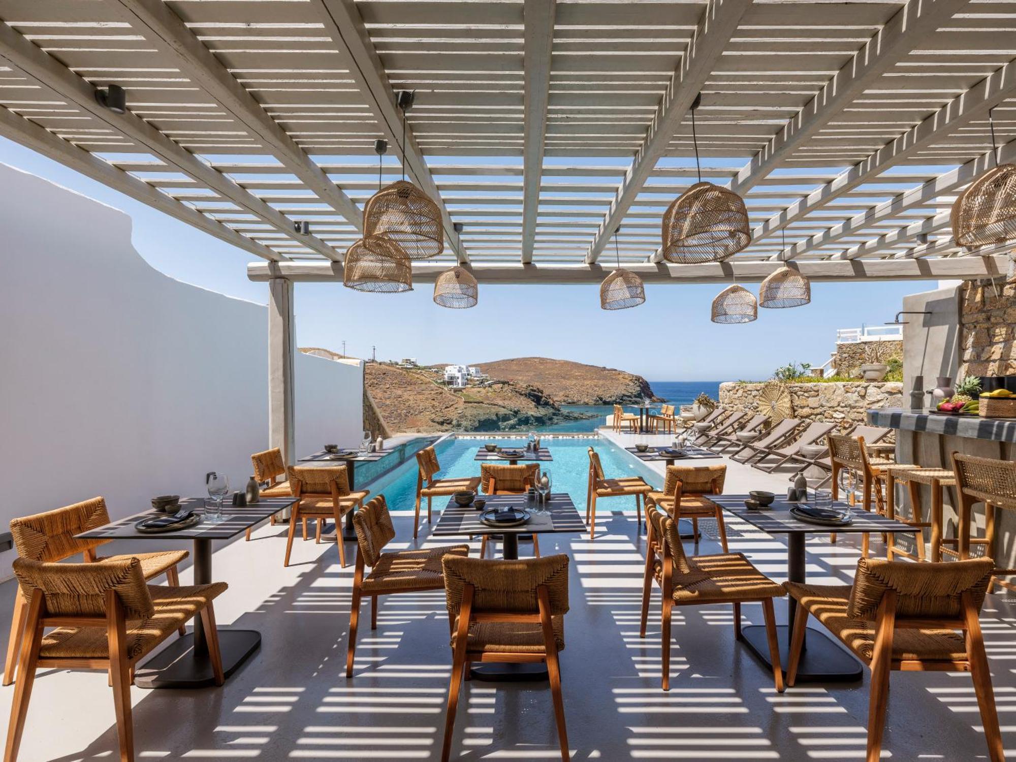 The Mykonist Merchia Beach Villas & Suites Экстерьер фото