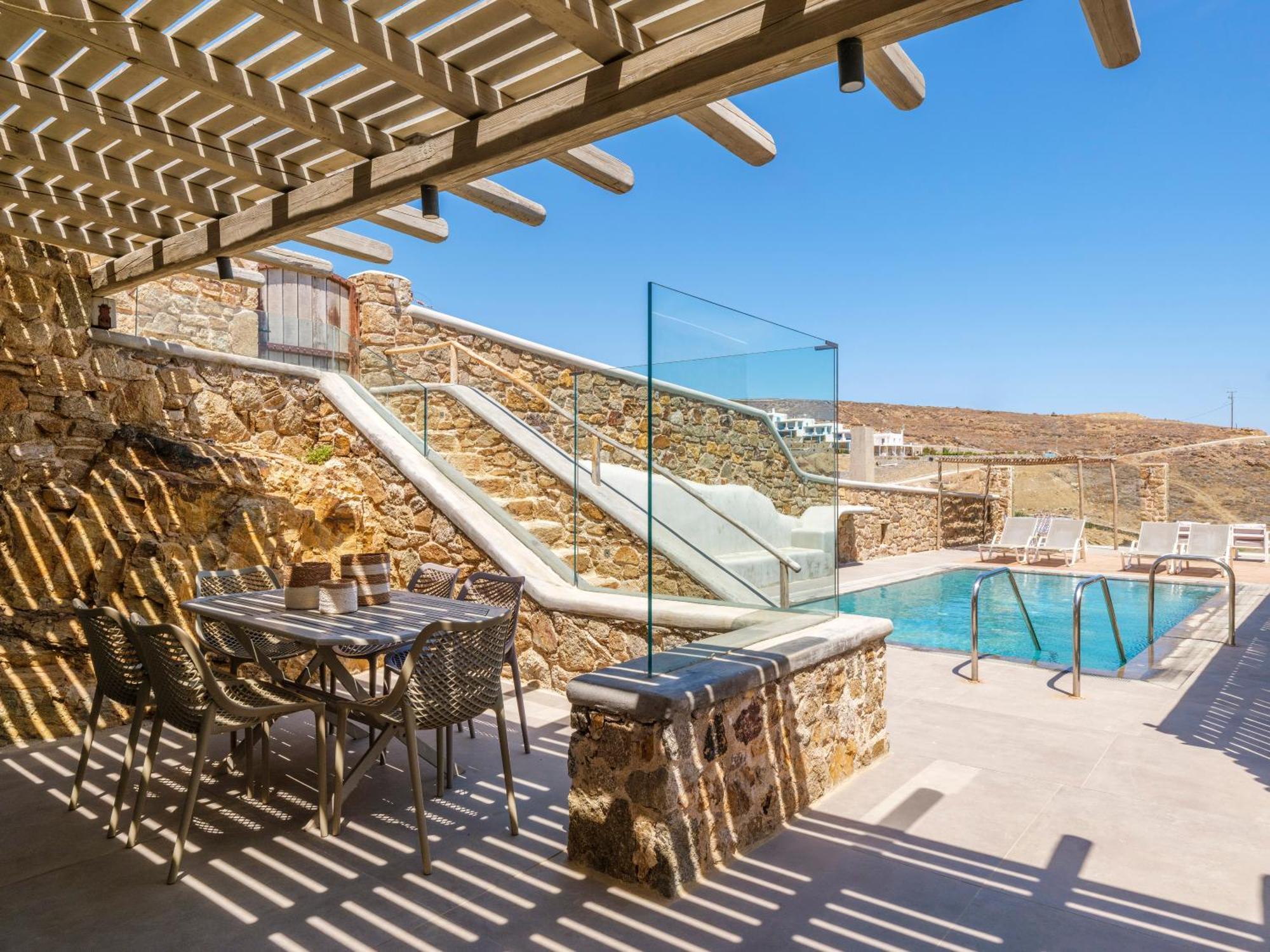 The Mykonist Merchia Beach Villas & Suites Экстерьер фото